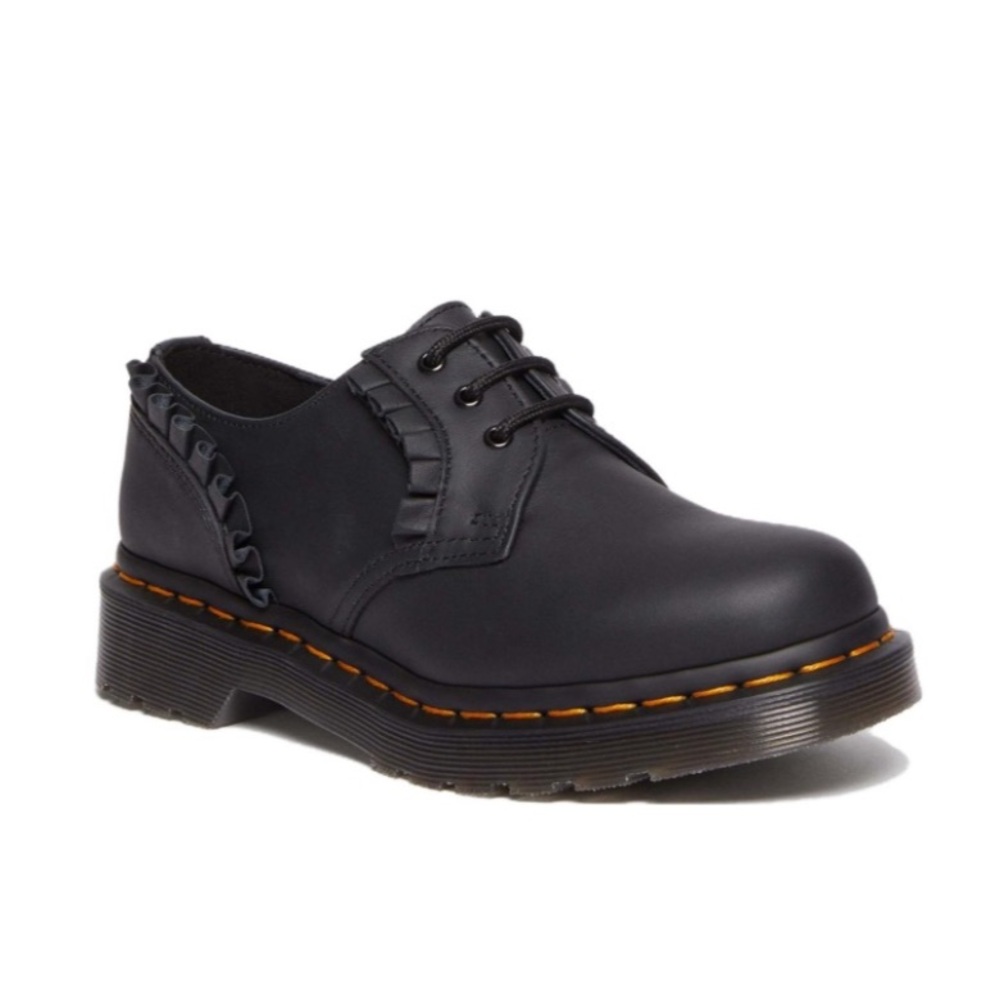 Dr Martens 1461 Frill Napa Leather Oxford Shoes